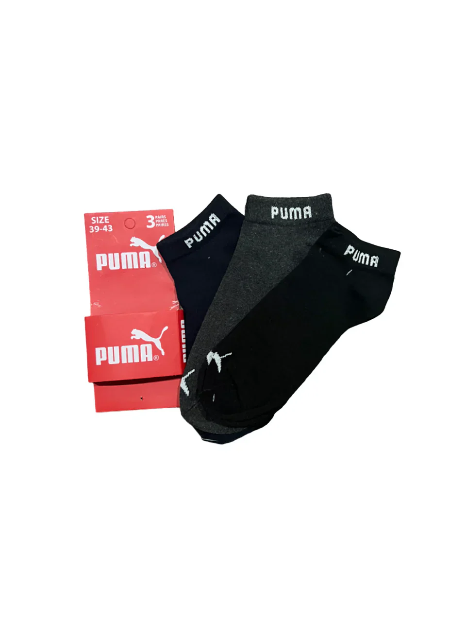 Branded PUMA  Cotton Ankle Socks (Pack Of 6 Pairs) - Image 3